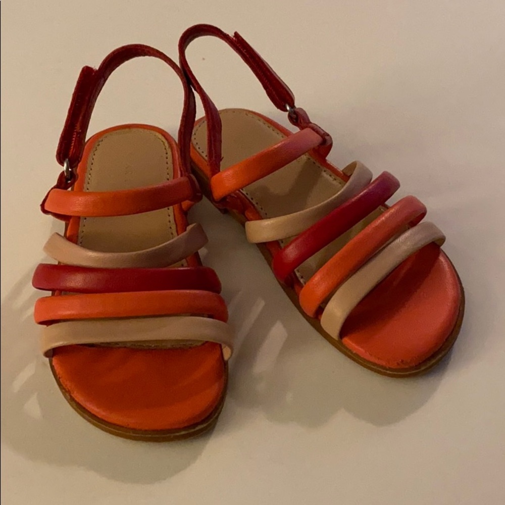 Zara shades of pink sandals